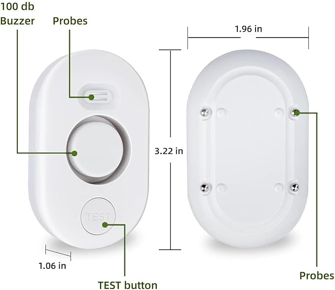 Water Leak Detector Sensor Alarm: Home Water Flooding Monitor Smart Sink - Image 5
