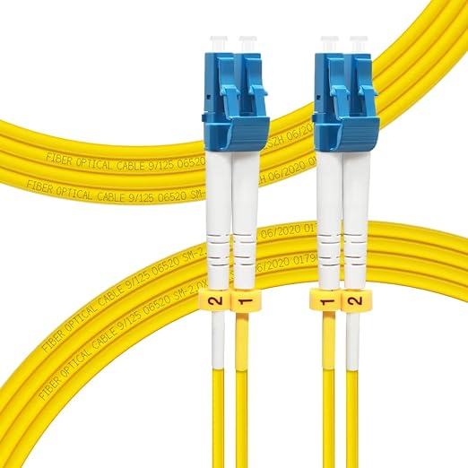 FLYPROFiber- 5M/16ft OS2 LC to LC Fiber Patch Cable | Length Options: 0.2m-200m by FLYPROFiber