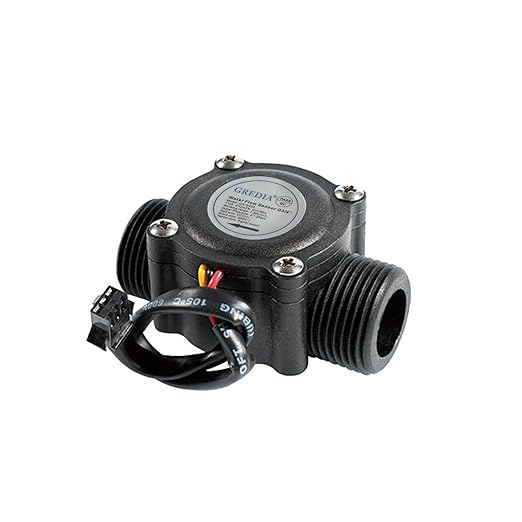 3/4" Water Flow Sensor Food-Grade Switch Hall Effect Flowmeter Fluid Meter - Image 5