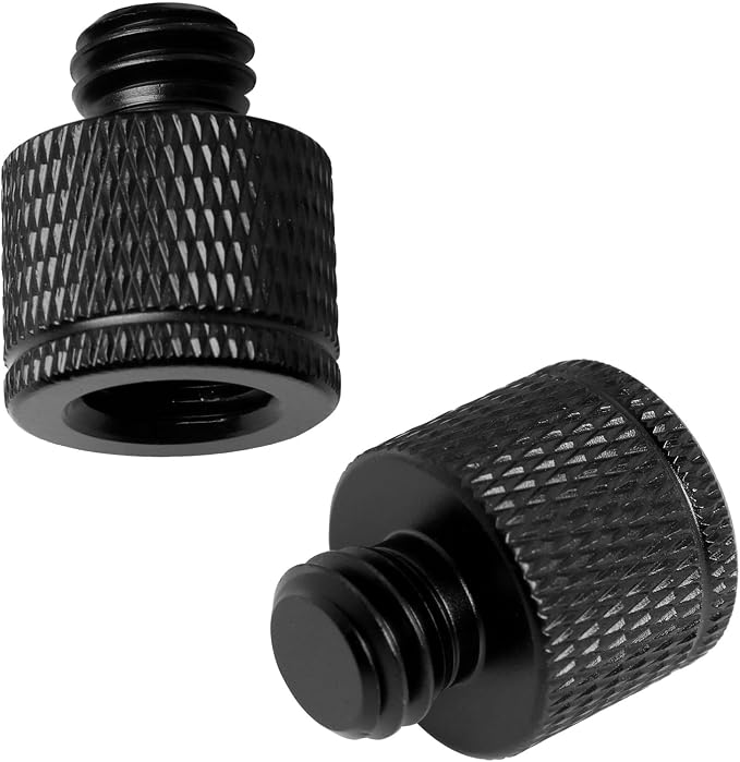 4PCS M10 Female to 3/8 Male Tripod Screw Adapter Aluminum Alloy Camera Mount - Image 4