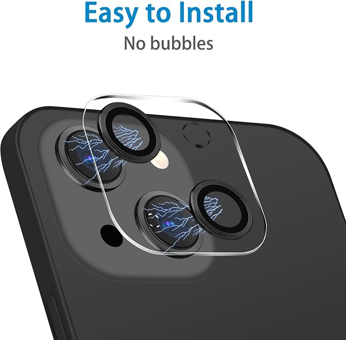 Dengduoduo 3 Pack Tempered Glass Camera Lens Protector - Image 5
