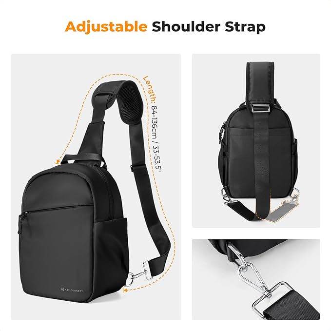 K&F CONCEPT Small Camera Bag for Photographer, Camera Sling Crossbody bag for - Image 5