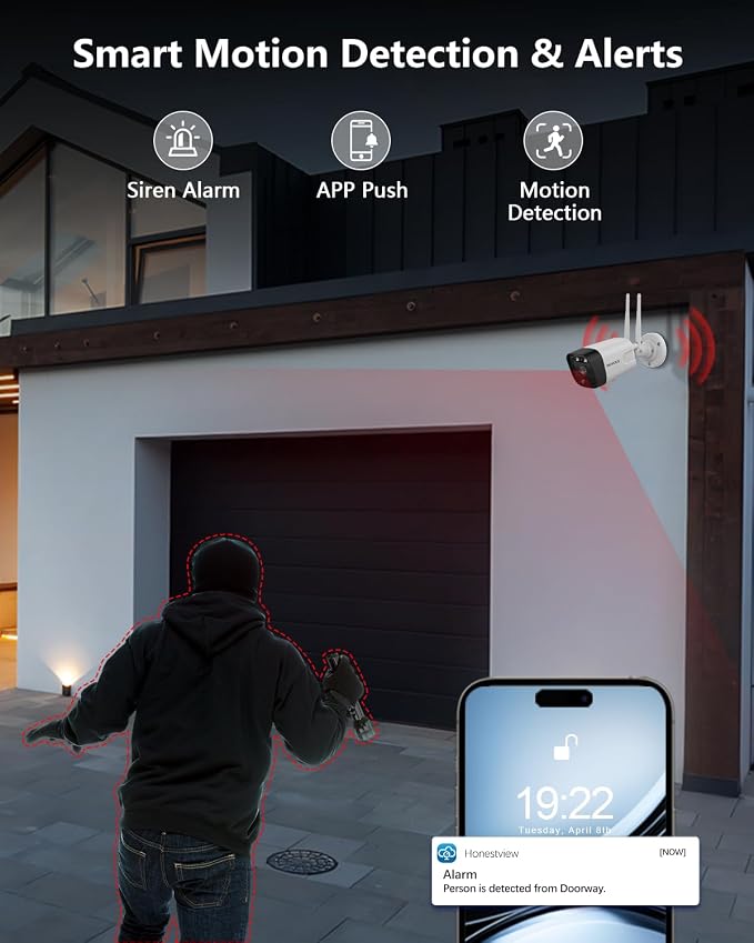 Wireless WiFi Outdoor Security Camera System - Image 5
