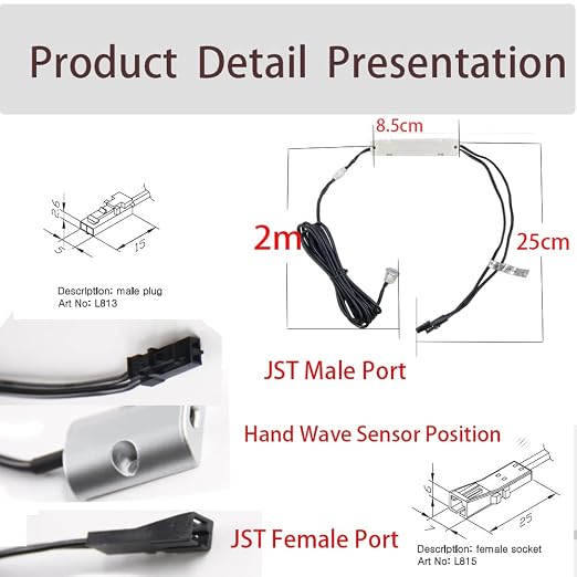 VST Motion Sensor Light Switch, IR Handwave Activated Light Switch - Image 2