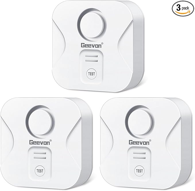 Geevon 3 Pack Water Leak Detectors by GEEVON