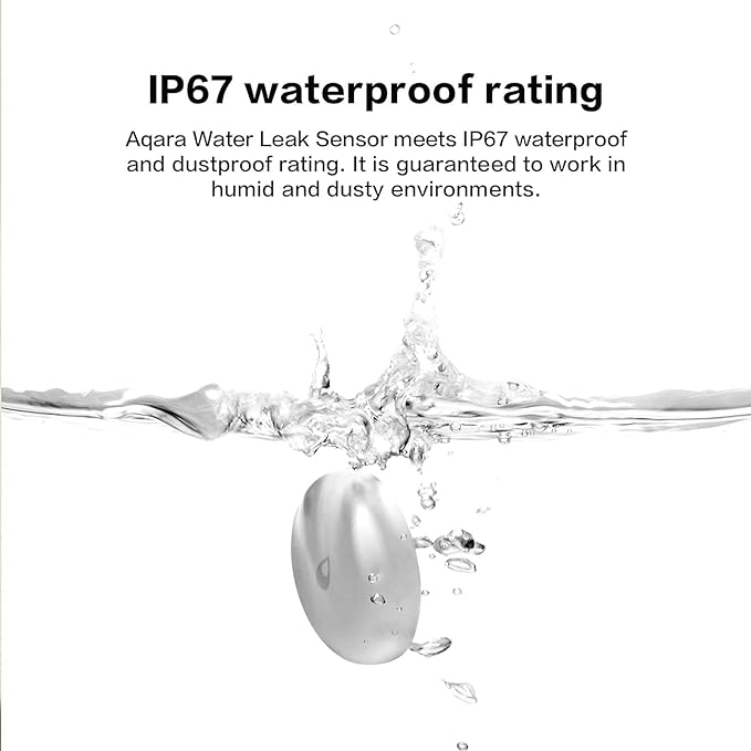 Aqara Water Leak Sensor 3 Pack, Zigbee Wireless Water Leak Detector - Image 5