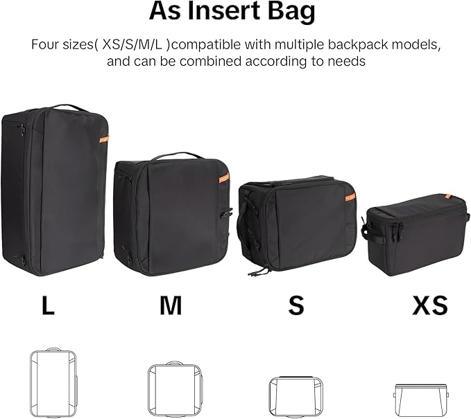PGYTECH Medium Camera Insert Bag, Waterproof Lens Pouch - Image 3
