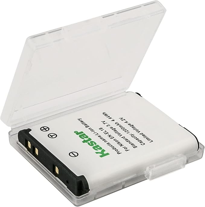 Kastar 3-Pack EN-EL19 Battery and AC Wall Charger Replacement - Image 2