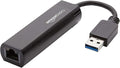 Amazon Basics USB 3.0 to 10/100/1000 Gigabit Ethernet Internet Adapter by AmazonBasics