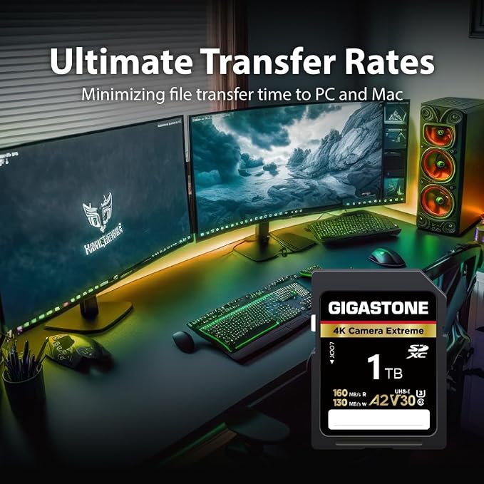 【5-Years Data Recovery】 GIGASTONE 1TB SD Card, 4K Camera Extreme, UHS-I A2 V30 - Image 5