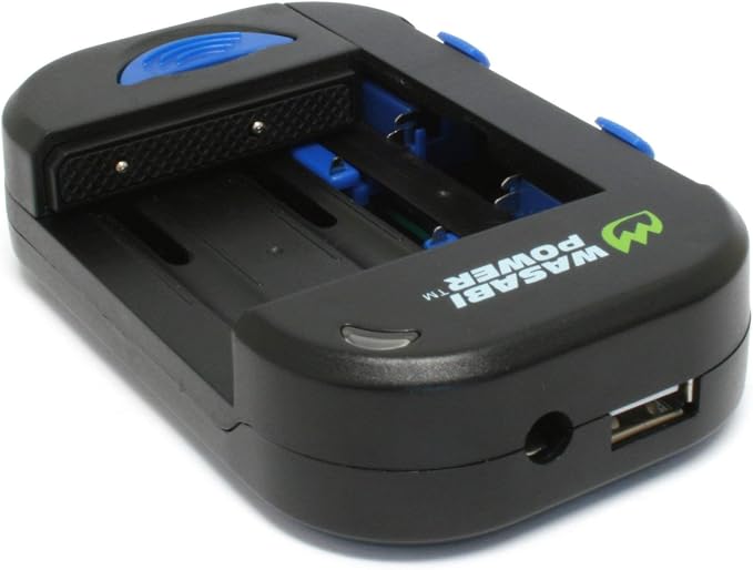 Wasabi Power Universal Camera Battery Charger Compatible - Image 2