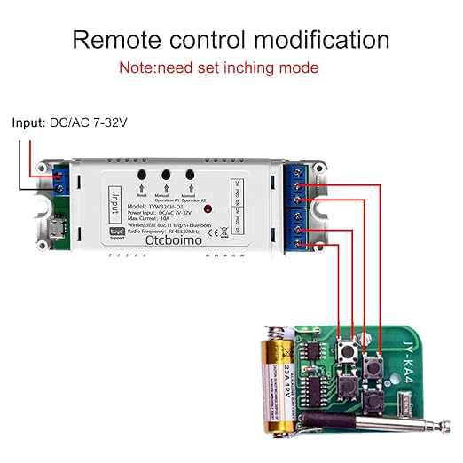 WiFi Electric Linear Actuator Controller, 2 Channel DC12V 24V, Tuya Smart WiFi - Image 5