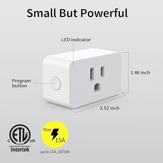 Minoston 800 Zwave Plug Smart Outlet Switch LR, Z-Wave hub Required, Bult in - Image 8