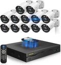 《122°Wide Angle & 80FT Night Vision》Outdoor Wired Security Camera System by OHWOAI