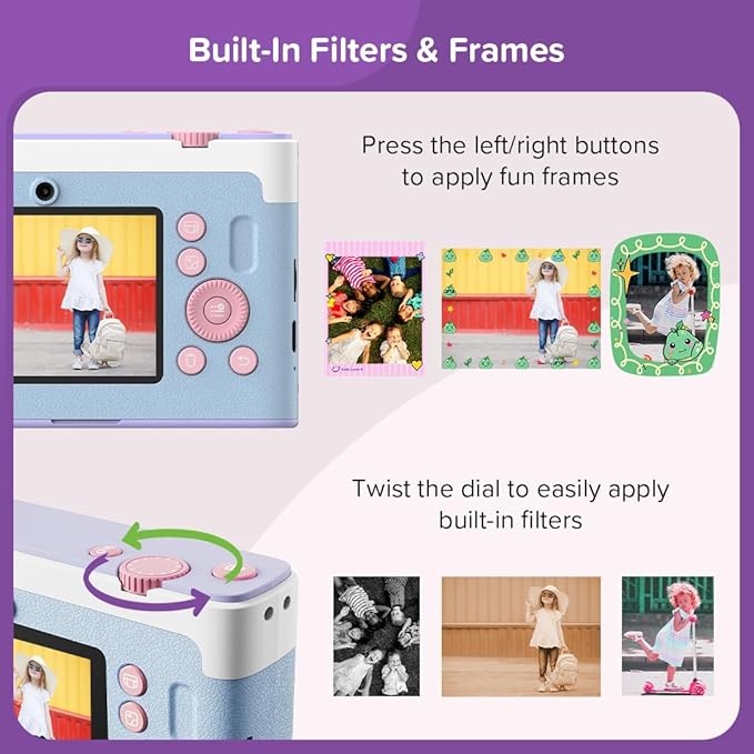myFirst Camera Insta Lux Instant Print Camera, Real High-Definition Color Prints - Image 7