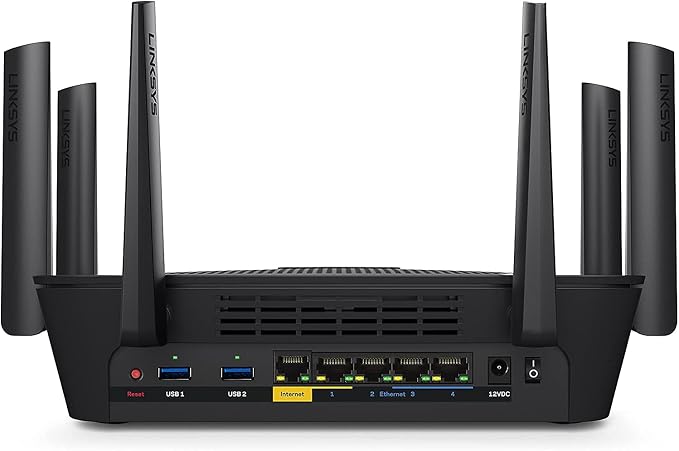 Linksys WiFi 5 Router, 500 Sq. ft Coverage, 25+ Devices, Speeds up to 4.0Gbps - Image 3