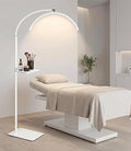 Half Moon LED Floor Light with Tool Tray by ZEKAHOV