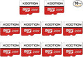256 MB Micro SD Card 10-Pack, KOOTION Class 4 Low Capacity Memory Cards by KOOTION