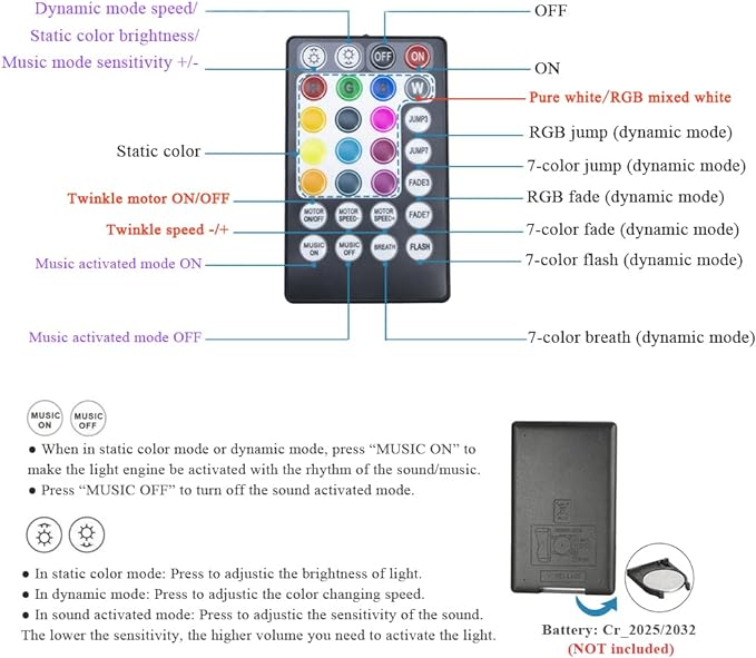 AKEPO Upgraded APP Twinkle Fiber Optic Lights kit - Image 2