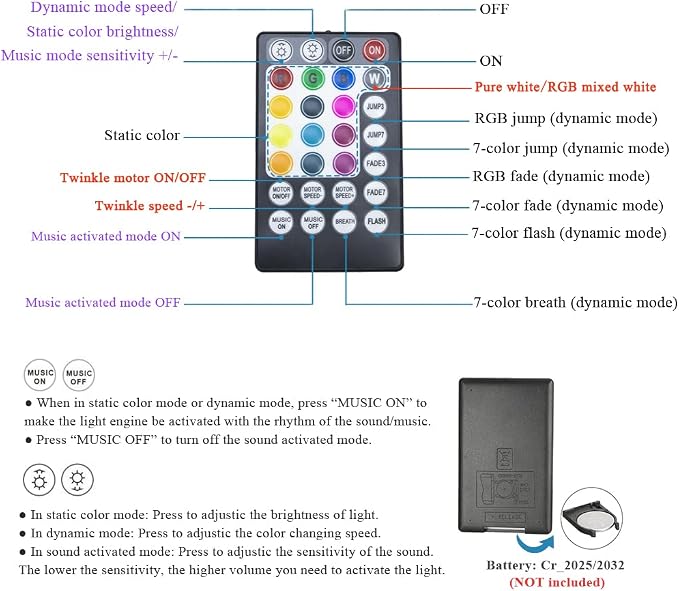 AKEPO Twinkle Fiber Optic Lights kit APP Control - Image 2