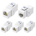 Cable Matters 5-Pack 10Gbps Cat6 Keystone Coupler, RJ45 Keystone Jack by CableMatters