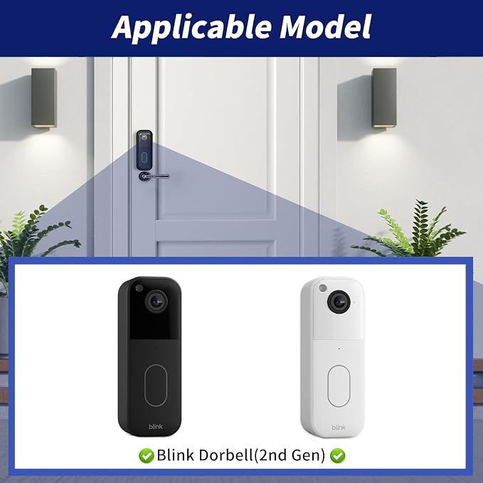 Blink Doorbell Mount for All-new Blink Video Doorbell, No-Drilling Blink Mount - Image 2