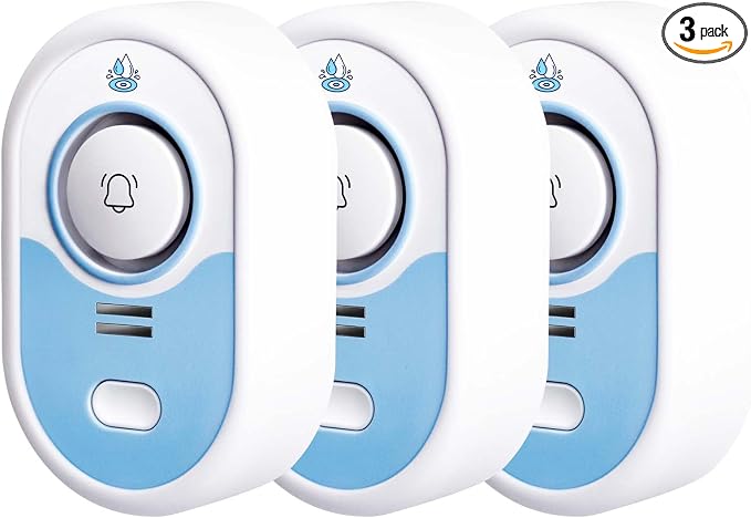 LSENTLY Water Leak Detector Supports 5 Years Standby Time, LED Indicator & by LSENLTY