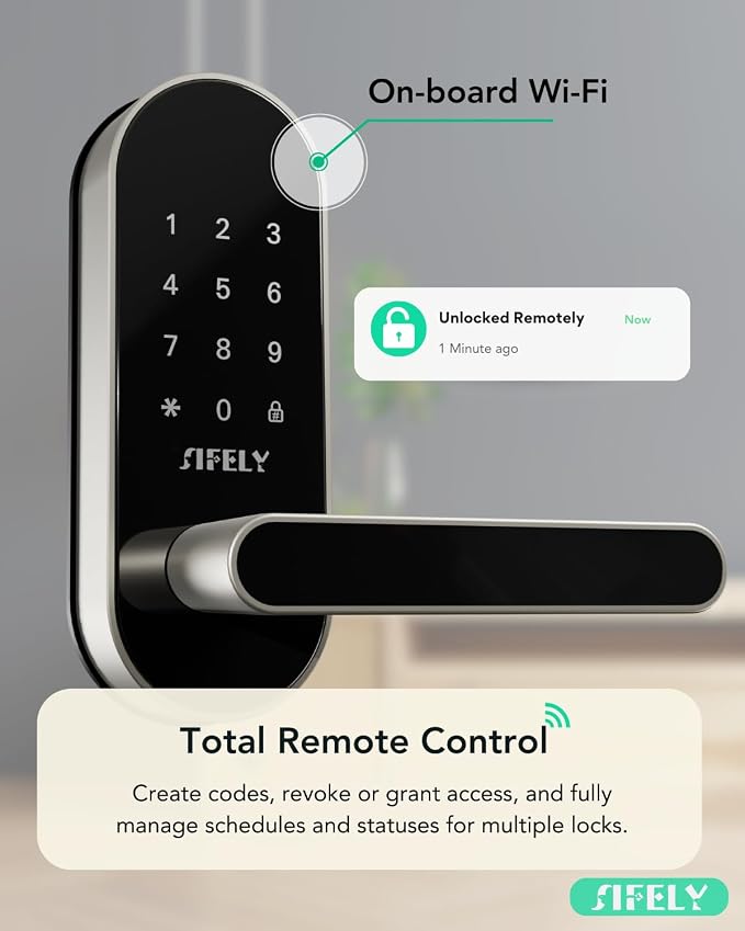Built-in WiFi Smart Door Lock - Image 2