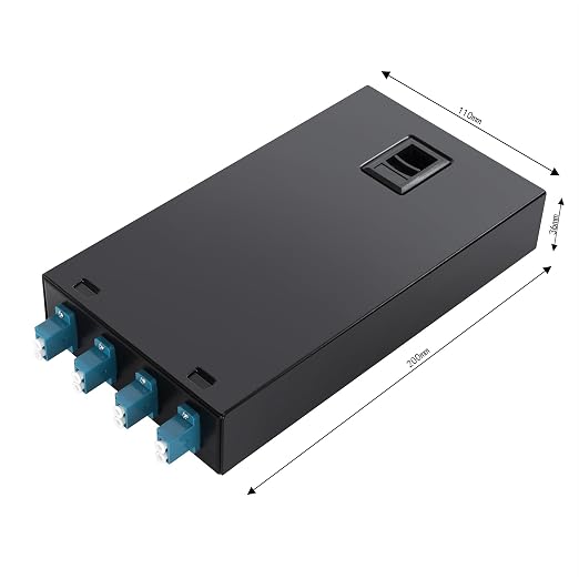 4 Port Wallmount Box Fiber Optic Terminal encloure - Image 3