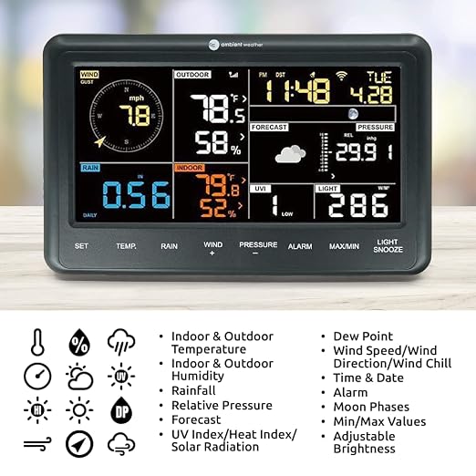 Ambient Weather WS-2902 WiFi Smart Weather Station - Image 4