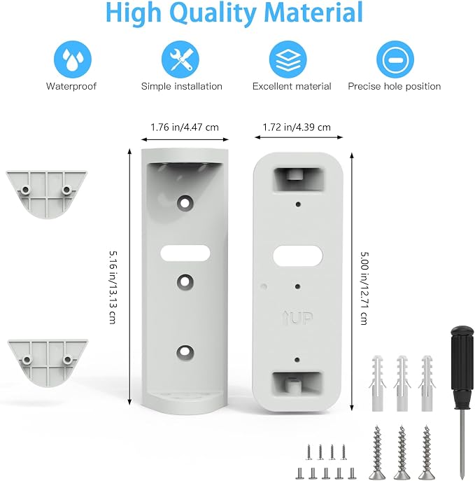 Blink Doorbell Mount, Adjustable 0-45 Degree Angle Mount - Image 5