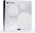 Motorola Q11 Mesh WiFi 6 Router 3 Pack | Fast, Reliable WiFi, Quick Easy Setup by Motorola