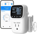 DEWENWILS Smart WiFi Temperature Controller, 15A 1800W Thermostat Controlled by DEWENWILS