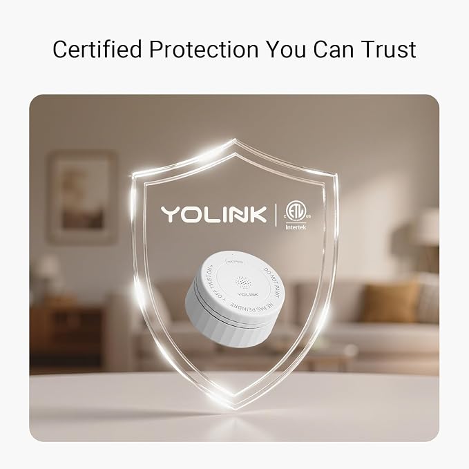 YoLink Photoelectric Smoke Alarm, Smart Smoke Detector - Image 3