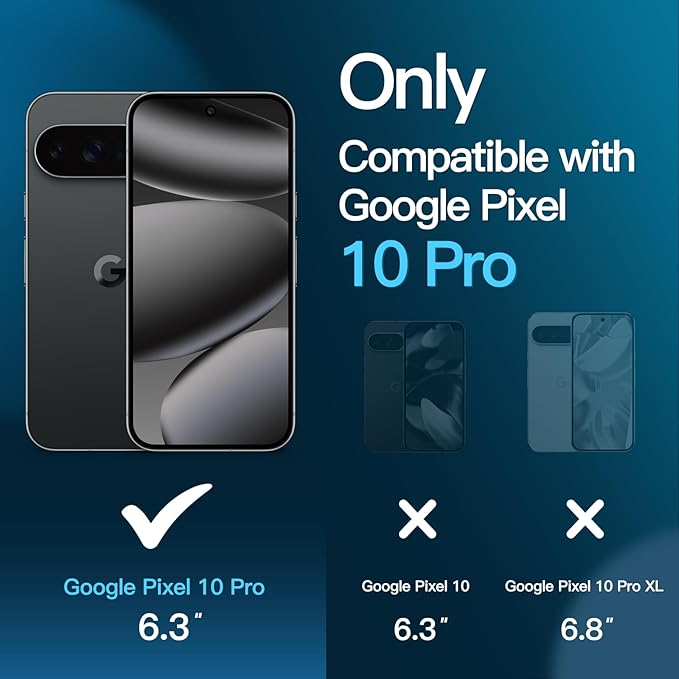 JETech Screen Protector for Google Pixel 10 Pro - Image 2