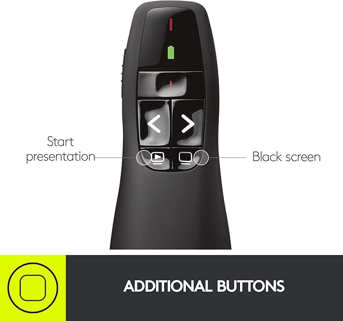 Logitech Wireless Presenter R400, Presentation Wireless Presenter - Image 6