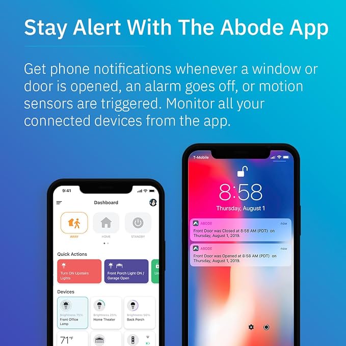 Abode Mini Door/Window Sensor | Be Alerted to Doors & Windows Opening and - Image 5