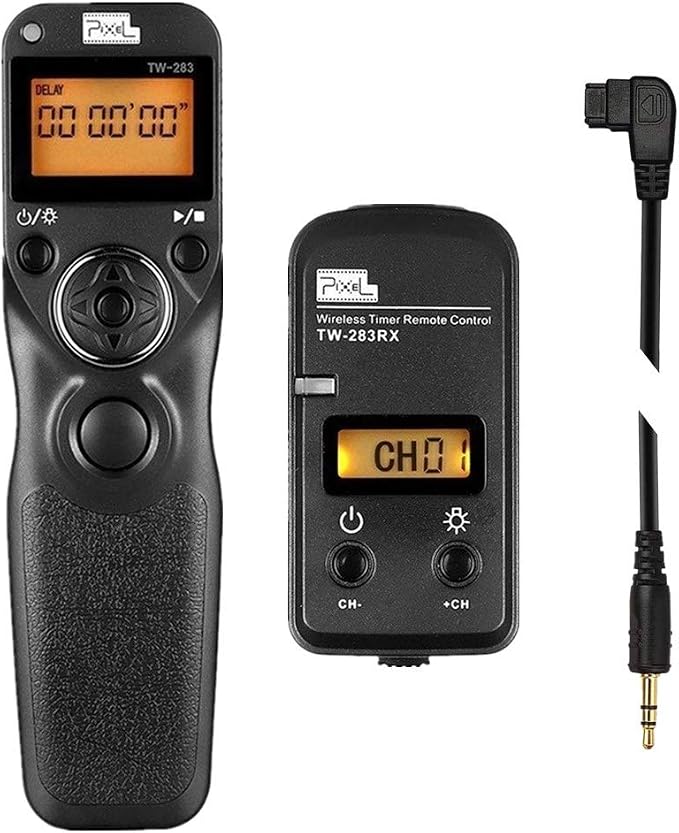 Pixel TW283-S1 Wireless Remote Trigger Timer Intervalometer Compatible by Pixel
