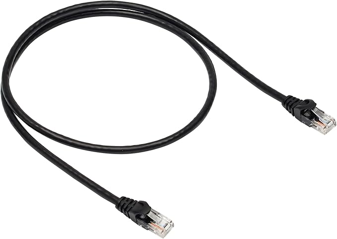 Amazon Basics RJ45 Cat 6 Ethernet Patch Cable, 10 Gbps High-Speed, 3 Foot by AmazonBasics