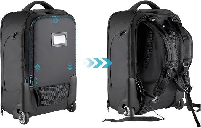 Neewer Convertible Rolling Camera Backpack - Image 7