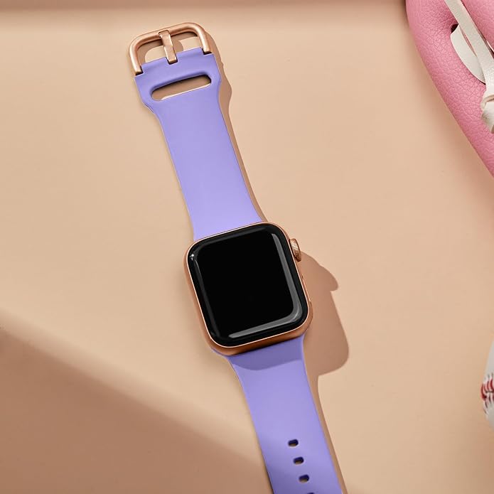 Sport Band Compatible with Apple Watch Bands 49mm 46mm 45mm 44mm 42mm 41mm 40mm - Image 3