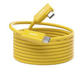 Fiber Optic USB C Tethering Cable 25FT, Right Angle 10Gbps USB 3.2 Gen 2 by GeoHNG