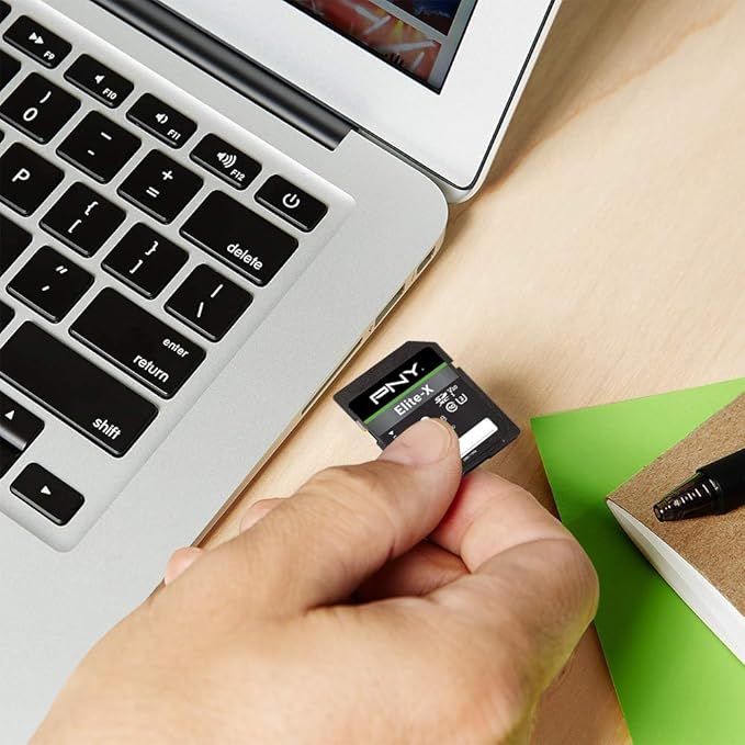 PNY 128GB Elite-X Class 10 U3 V30 SDXC Flash Memory Card - Image 6