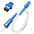 5 Meters SC to SC Fiber Optic Patch Cable, Armored Single Mode SC/UPC to SC/UPC by Bangun