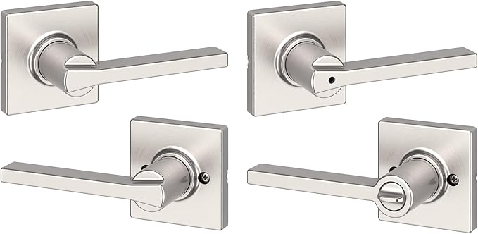 Kwikset Casey Interior Passage Door Handle 2 Pack, Lever by Kwikset