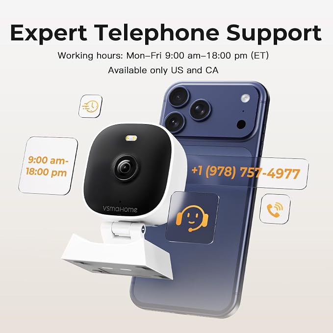 2K Cameras for Home Security, Indoor/Outdoor for Baby/Elder/Pet Monitoring - Image 3