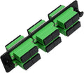 RiteAV LGX Footprint Fiber Optic Cable SC Adapter Patch Panel 6 Ports Loaded by RiteAV