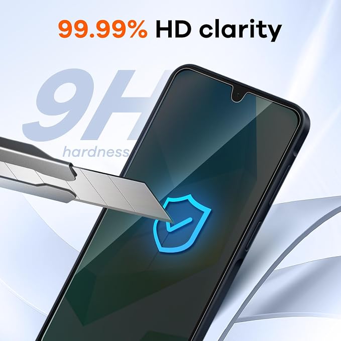 3+3 Pack for Samsung Galaxy A15 5G Privacy Screen Protector & Phone Camera Lens - Image 5