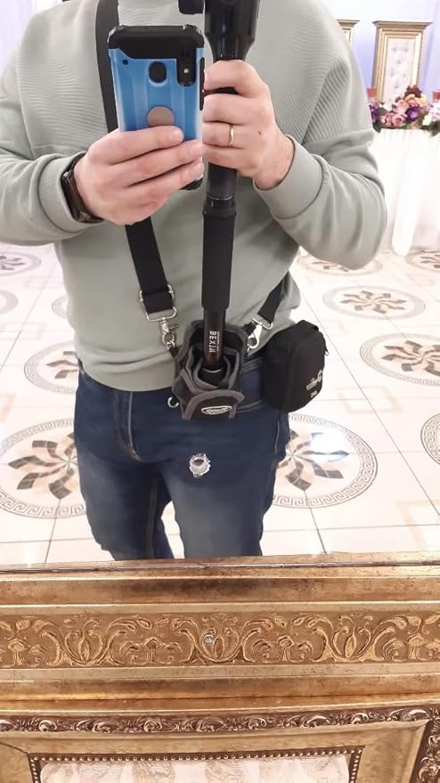 Nicama MTB1 Camera Monopod Shoulder Neck Sling Strap/Unipod Tripod Belt Waist - Image 5