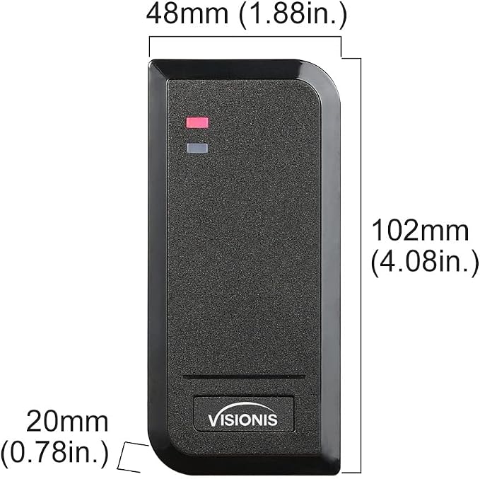 Visionis FPC-6131 Two Doors Door Access Control Out Swing Door 300lbs Mag Lock - Image 8